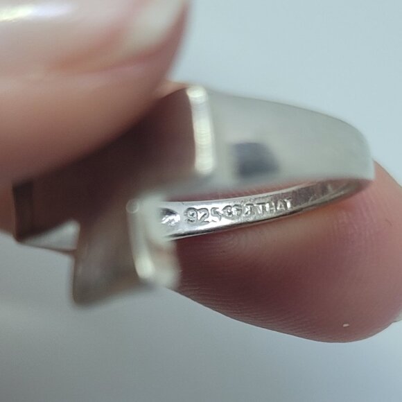 Sterling Cross Ring - Picture 4 of 5